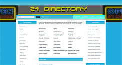 Desktop Screenshot of 24directory.com.ar